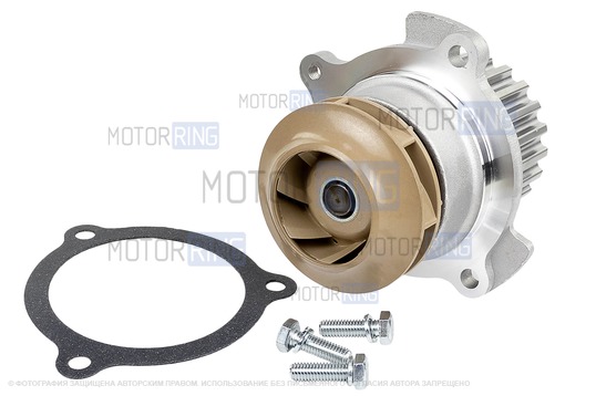 Водяной насос (помпа) Luzar Turbo для 16 кл Лада Приора, Калина, Калина 2, Гранта, Гранта FL, Датсун, Веста, Веста NG, Икс Рей, Ларгус, Ларгус FL, Искра, ВАЗ 2114 Супер Авто_1