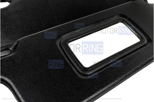 Черные солнцезащитные козырьки с зеркалом для ВАЗ 2108-21099, 2113-2115