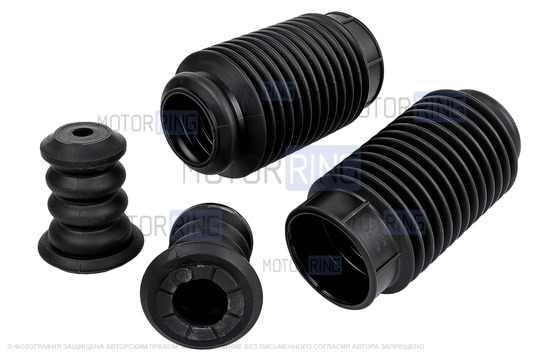 Защитный комплект пыльников и отбойников SEVI Extreme для амортизаторов задней подвески на ВАЗ 2108-21099, 2113-2115, 2110-2112, Приора, Гранта, Гранта FL, Калина, Калина 2_1