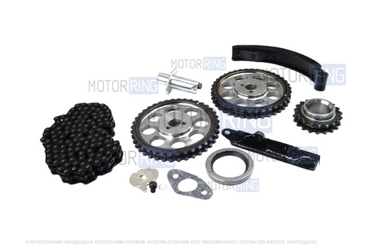 Комплект деталей для ремонта привода ГРМ РусМаш Sport с цепью DITTON для ВАЗ 2101-2107, Лада 4х4 (Нива)_1