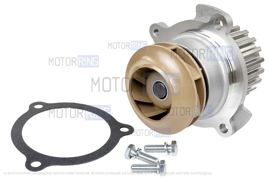 Водяной насос (помпа) Luzar Turbo для 16 кл ВАЗ 2110-2112, 2113, 2114 Супер Авто_1