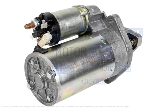 Стартер КЗАТЭ (TADEM) редукторный нового образца под 2 болта крепления (11 зубьев) 1.55кВт для ВАЗ 2110-2112, 2113-2115, Лада Приора, Лада Калина