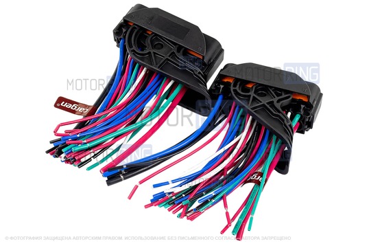 Разъемы Cargen (2шт) 38 контактов к гидроагрегату ABS для Лада Гранта, Гранта FL, Калина, Калина 2, Приора, Веста, УАЗ