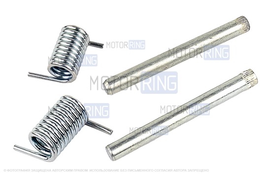 Ремкомплект передних и задних наружных ручек (под крючок) для Лада Калина, Калина 2, Гранта до 2015 г.в.