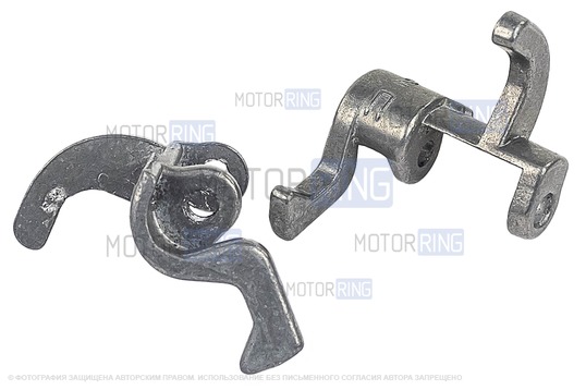 Ремкомплект передних и задних наружных ручек (под крючок) для Лада Калина, Калина 2, Гранта до 2015 г.в.