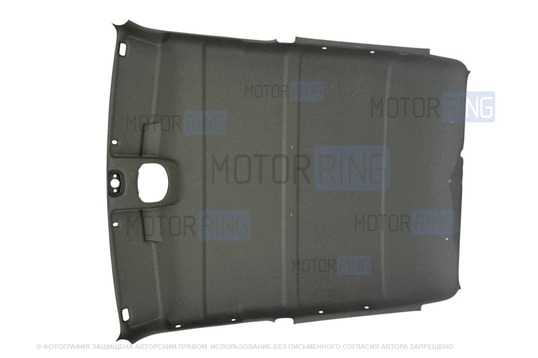 Жесткий черный потолок для 3-дверной Лада 4х4, Нива Легенд с 2020 г.в._1