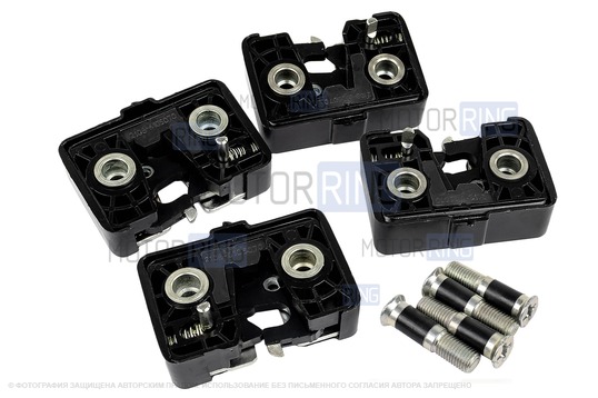 Комплект оригинальных бесшумных замков дверей ПТИМАШ для ВАЗ 2109, 21099, 2110-2112, 2114, 2115_1