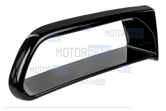 Щиток передней панели под магнитолу 9-дюймов с облицовкой комбинации и подстаканниками для ВАЗ 2108-21099, 2113-2115