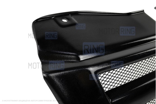 Решетка радиатора из толстого пластика с сеткой для Шевроле Нива до 2009 г.в.