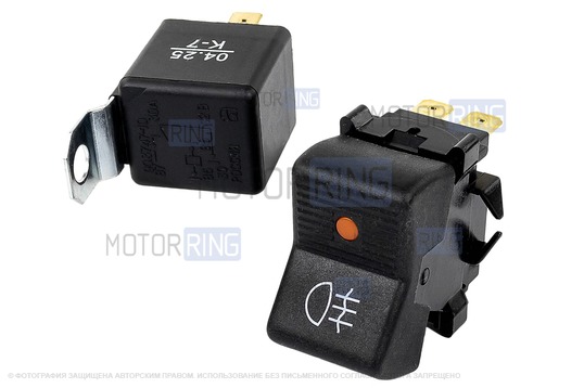 Проводка ML подключения противотуманных фар (ПТФ) для ВАЗ 2101-2107, Лада 4х4 (Нива) до 2019 г.в.