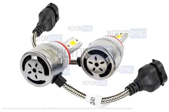 Светодиодные лампы C9 30W 6000K 3800LM H11 для Лада Гранта-Калина, Приора, Ларгус, Икс Рей, Веста, Нива Легенд/Тревел, Шевроле Нива, Датсун