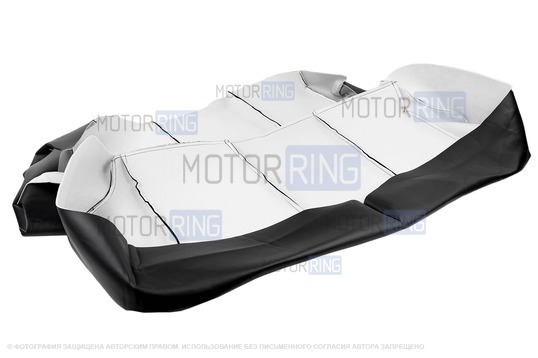 Обивка сидений (не чехлы) экокожа с алькантарой для ВАЗ 2107