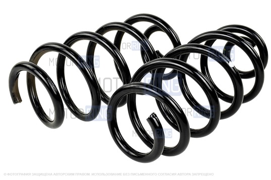 Пружины задней подвески AutoProduct под Sport с занижением 20мм для Лада Веста