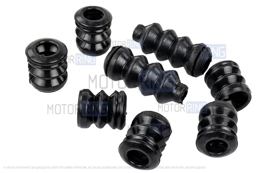 Ремкомплект задних дисковых тормозов Дизайн Сервис для ВАЗ 2108-21099, ВАЗ 2110-2112, 2113-2115, Лада Приора, Калина, Гранта без АБС