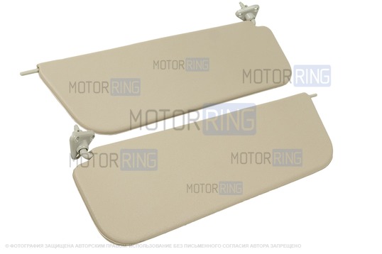 Солнцезащитные козырьки Классика с зеркалом для ВАЗ 2101-2107