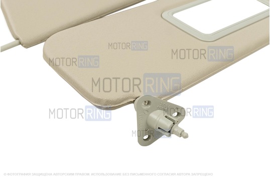 Солнцезащитные козырьки Классика с зеркалом для ВАЗ 2101-2107