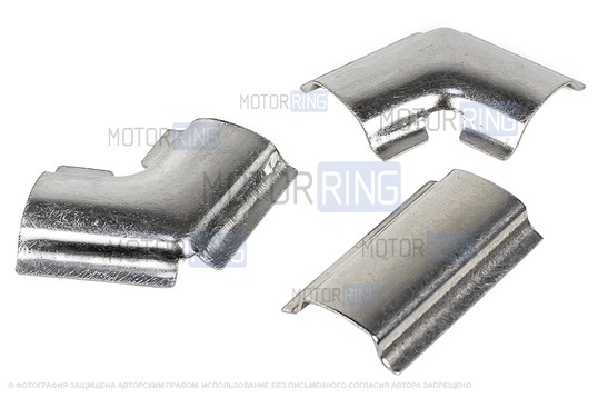 Ремкомплект окантовки лобового стекла (замок) для ВАЗ 2106, Лада 4х4 (Нива)_1