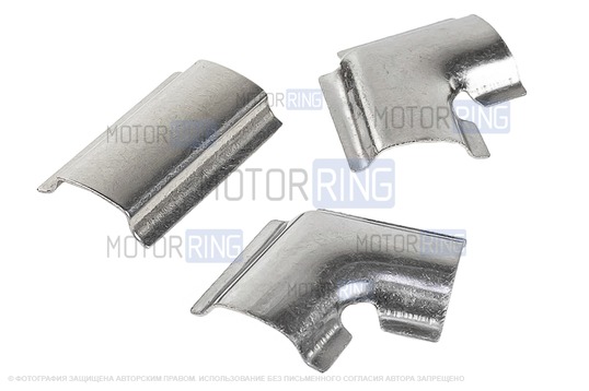 Ремкомплект окантовки лобового стекла (замок) для ВАЗ 2106, Лада 4х4 (Нива)