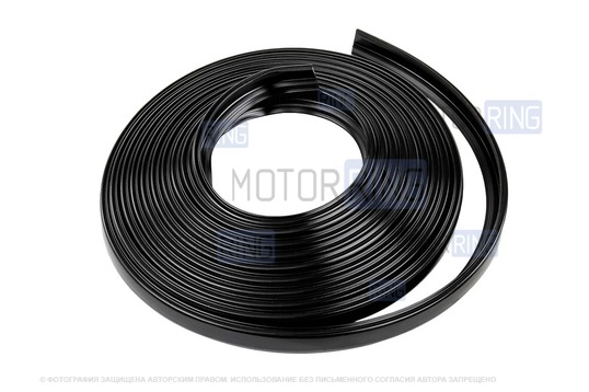 Окантовка-клин уплотнителя ветрового окна (лобового стекла) Черный для ВАЗ 2101-2107_1