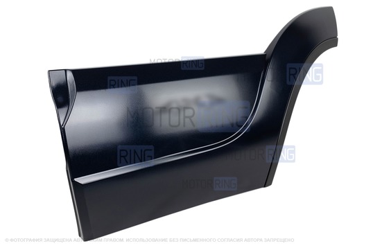 Молдинг задней двери левый образца 2009 года (рестайлинг) для Шевроле Нива, Лада Нива 2123