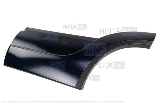 Молдинг задней двери левый образца 2009 года (рестайлинг) для Шевроле Нива, Лада Нива 2123