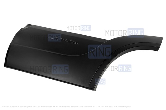 Молдинг задней двери левый образца 2009 года (рестайлинг) для Шевроле Нива, Лада Нива 2123