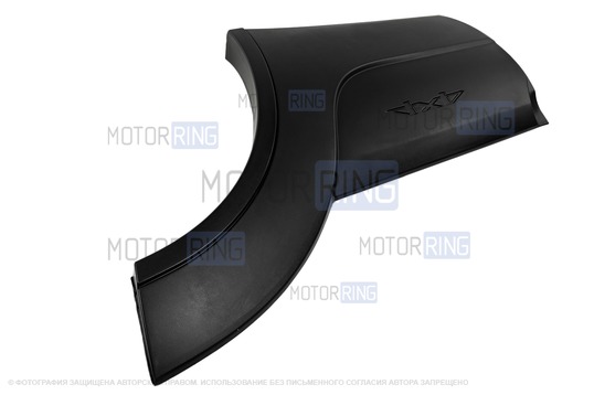 Молдинг задней двери левый образца 2009 года (рестайлинг) для Шевроле Нива, Лада Нива 2123