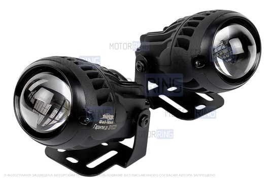 Диодные ПТФ Sal-Man 60W 13000lux для Газ Волга 3110