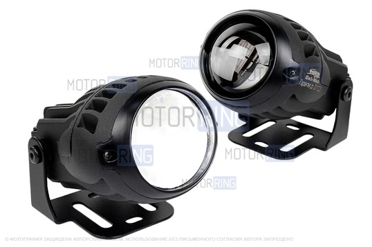 Диодные ПТФ Sal-Man 60W 13000lux (ближний, дальний) для Газ Волга 3110_1