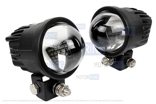 Диодные ПТФ Sal-Man 60W 16000lux для УАЗ Патриот