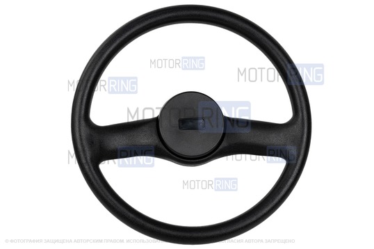 Двухспицевый руль в стиле Фиат для ВАЗ 2101-2107, Лада 4х4, Нива Легенд