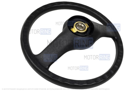 Двухспицевый руль в стиле Фиат для ВАЗ 2101-2107, Лада 4х4, Нива Легенд