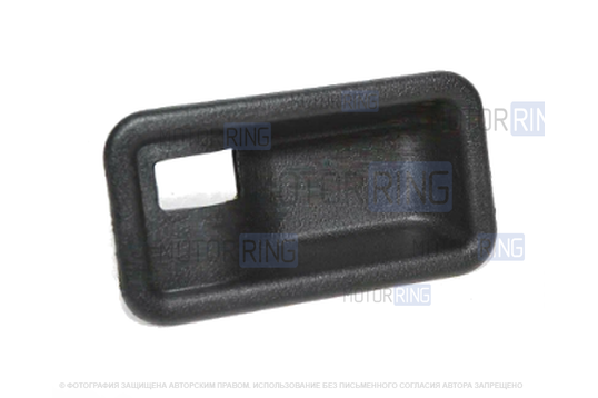 Облицовка (мыльница) правой внутренней ручки двери старого образца с рамкой для ВАЗ 2108-21099_1