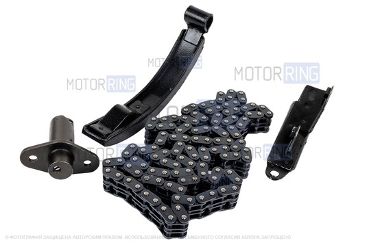 Комплект деталей для ремонта привода ГРМ РусМаш Classic с цепью БОЛГАРИЯ для ВАЗ 2101-2107, Лада 4х4 (Нива)