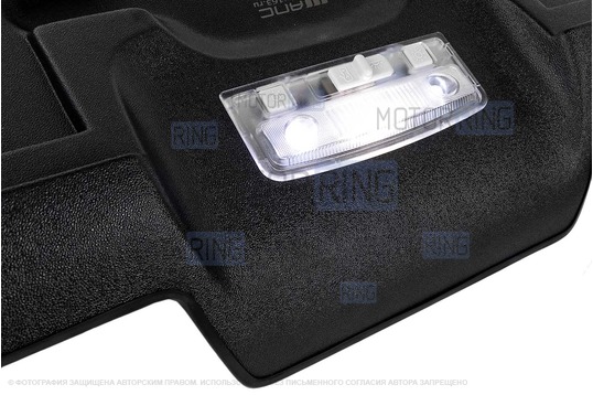 Облицовка потолка COMFORT OPTIMAL с плафоном черная без обтяжки для Лада 4х4 (Нива)