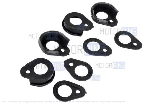 Комплект выключателей (концевиков) салонного освещения на 4 двери для ВАЗ 2101-2107, 2109, 21099, 2110-2112, 2114, 2115, 5-дверных Лада 4х4, Нива Легенд, Тревел, Приора, Шевроле Нива