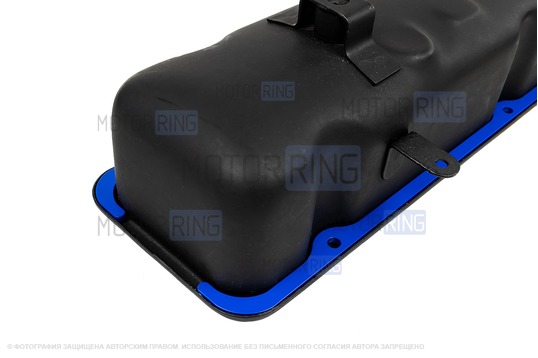 Прижимные пластины клапанной крышки MR 4мм (синие) под двигатель ЗМЗ, УМЗ для ГАЗ Газель, Соболь, Баргузин, Волга, УАЗ 452, 469, Хантер