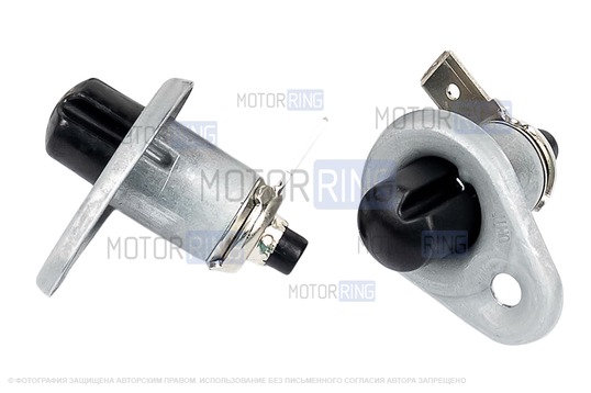 Комплект выключателей (концевиков) салонного освещения на 2 двери для ВАЗ 2108, 21123, 2113, 3-дверных Лада 4х4, Нива Легенд, Приора Купе, Ока