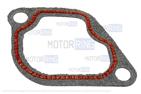 Прокладка отводящего патрубка (термостата) ПТИМАШ для Лада Гранта, Гранта FL, Калина, Калина-2, Приора, Датсун, Веста, Икс Рей, Ларгус, Ларгус FL