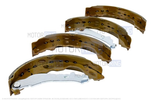 Задние тормозные колодки BYSUN PARTS 230мм для Лада Ларгус