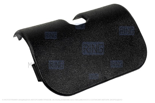 Заглушка накладки передней обивки крыши (травмозащиты) черная для ВАЗ 2101-2107