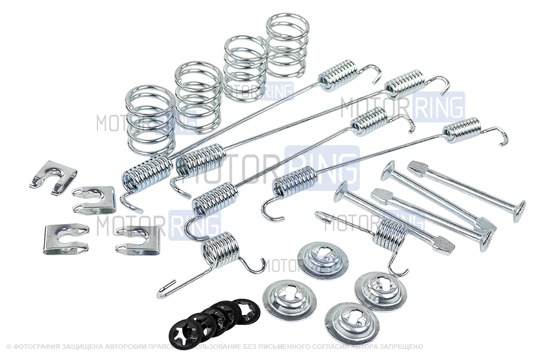 Ремкомплект задних тормозных колодок BESTAUTO для Лада Ларгус, Ларгус FL