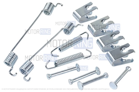 Ремкомплект задних тормозных колодок BESTAUTO для Лада Веста_1