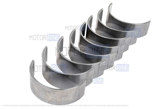 Комплект шатунных вкладышей BYSUN PARTS Стандарт под двигатель К4M для Лада Ларгус, Renault Logan, Duster, Sandero, Laguna, Kangoo, Scenic, Megane_1