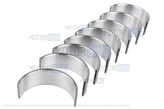 Комплект шатунных вкладышей BYSUN PARTS Стандарт под двигатель К4M для Лада Ларгус, Renault Logan, Duster, Sandero, Laguna, Kangoo, Scenic, Megane