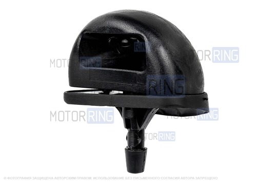 Задняя веерная форсунка (жиклер) омывателя нового образца для Шевроле Нива, Лада Нива Тревел