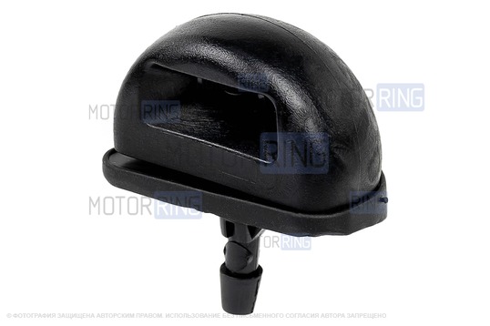 Задняя веерная форсунка (жиклер) омывателя нового образца для Шевроле Нива, Лада Нива Тревел