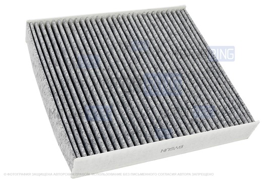 Фильтр салонный угольный BYSUN PARTS для Лада Веста, Икс Рей_1