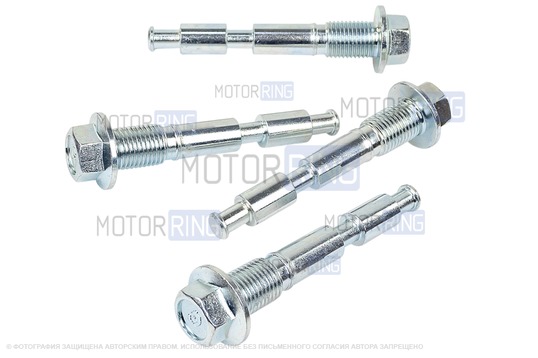 Ремкомплект доработанных направляющих переднего суппорта BESTAUTO (под китайские суппорта) для Лада Веста NG