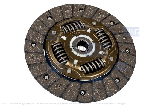Диск сцепления BESTAUTO ведомый под двигатель ВАЗ 21179 для Лада Веста, Икс Рей с АМТ